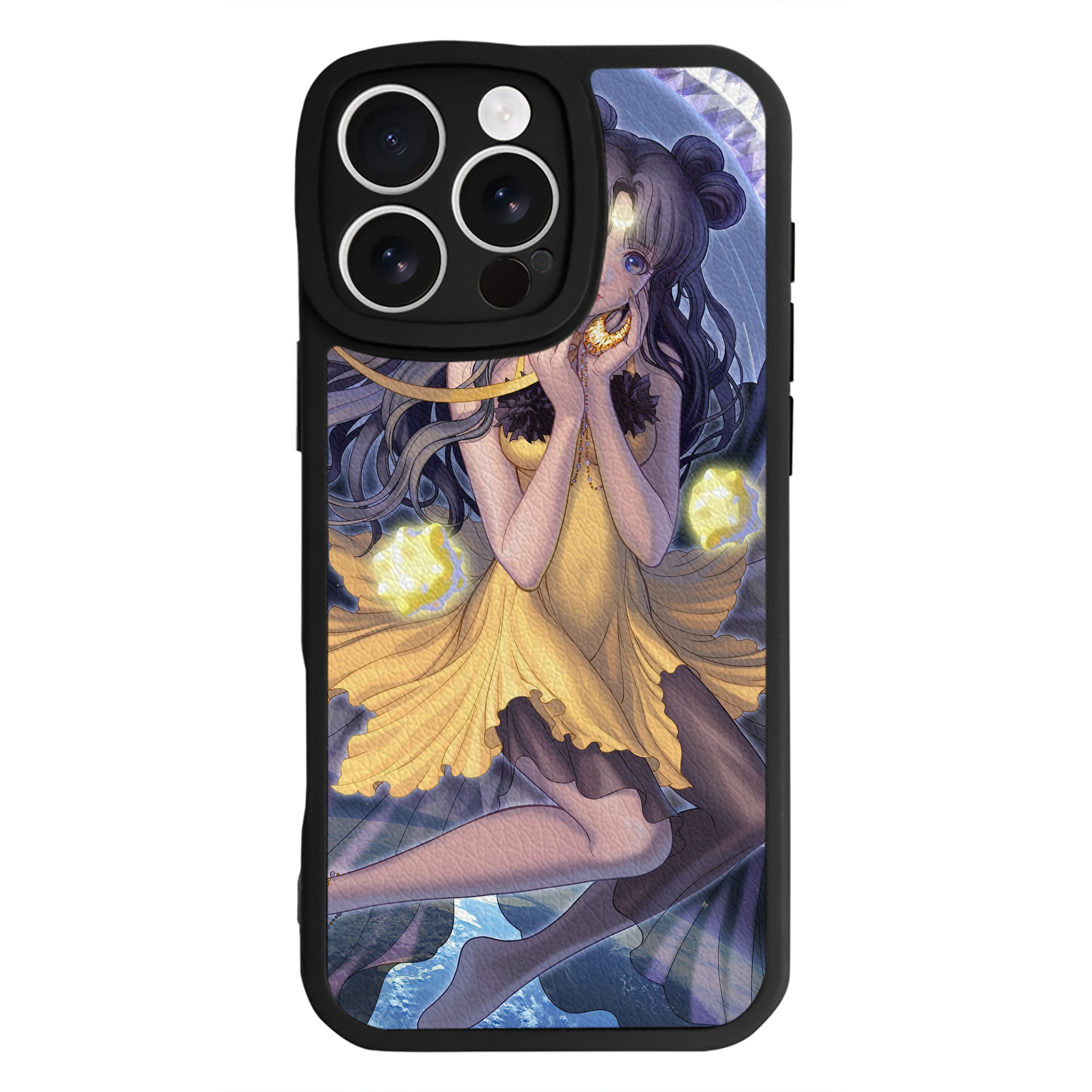 （画像用） 美少女戦士セーラームーン Sailor Moon 【iPhone 16シリーズ対応】シリコンスマホケース（レザー調） 材質：シリコン